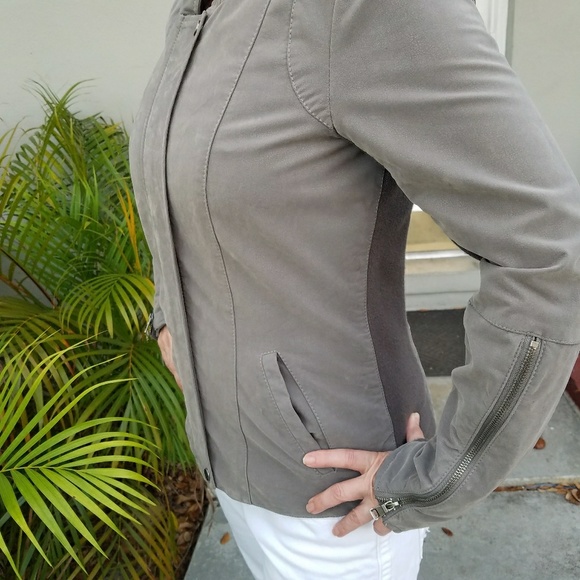 Green Suade Boutique Jacket - Picture 3 of 7